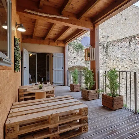 Melina - Appartement Dans Les Remparts De La Bastide Avec Parking Et Terrasse Carcassonne Exterior foto