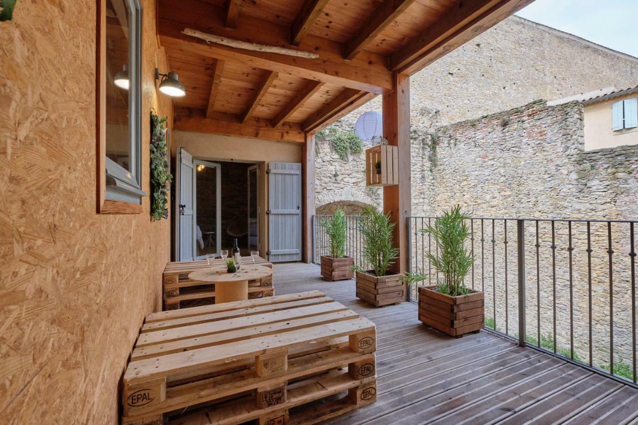 Mélina - Dans Les Remparts De La Bastide Avec Parking Et Terrasse Carcassonne